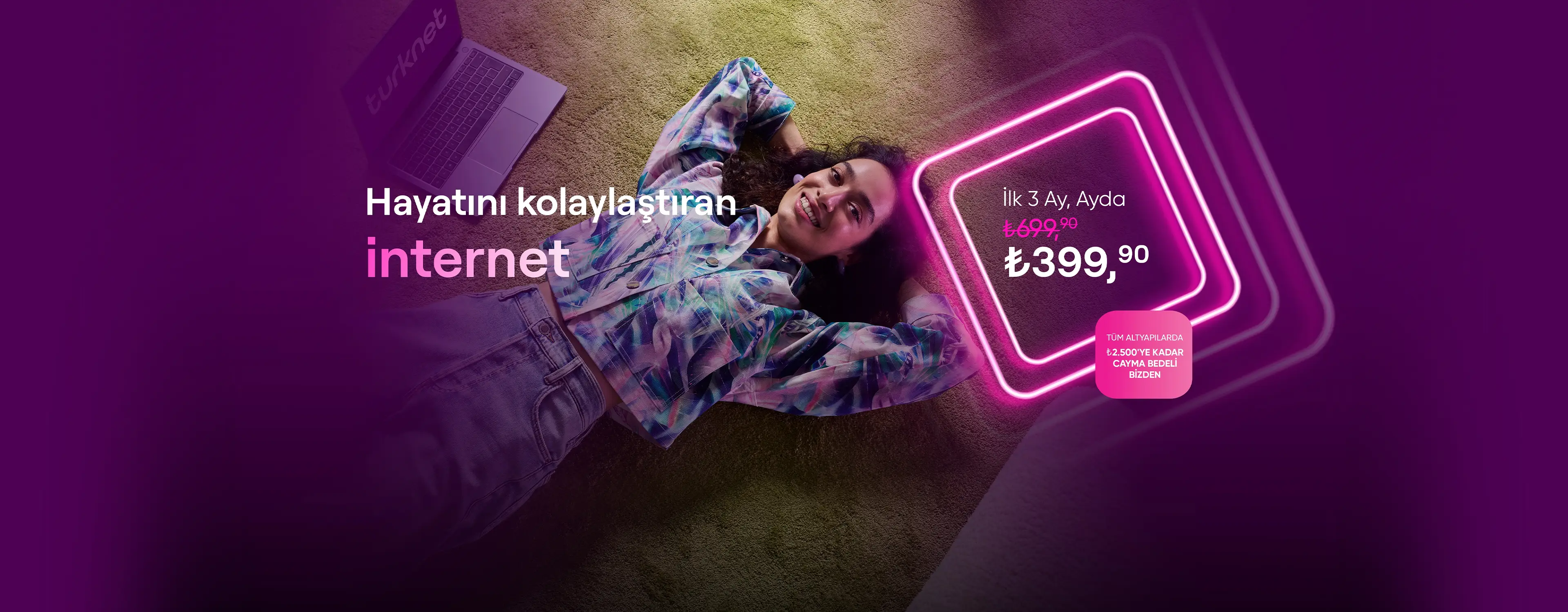 Hayatını kolaylaştıran internet